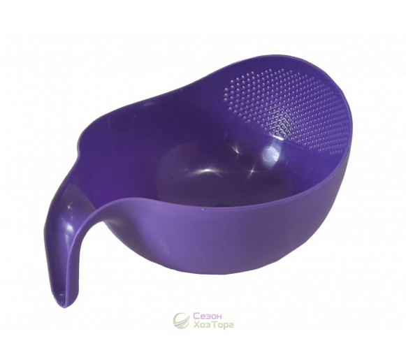 Ківш-друшляк пластиковий великий